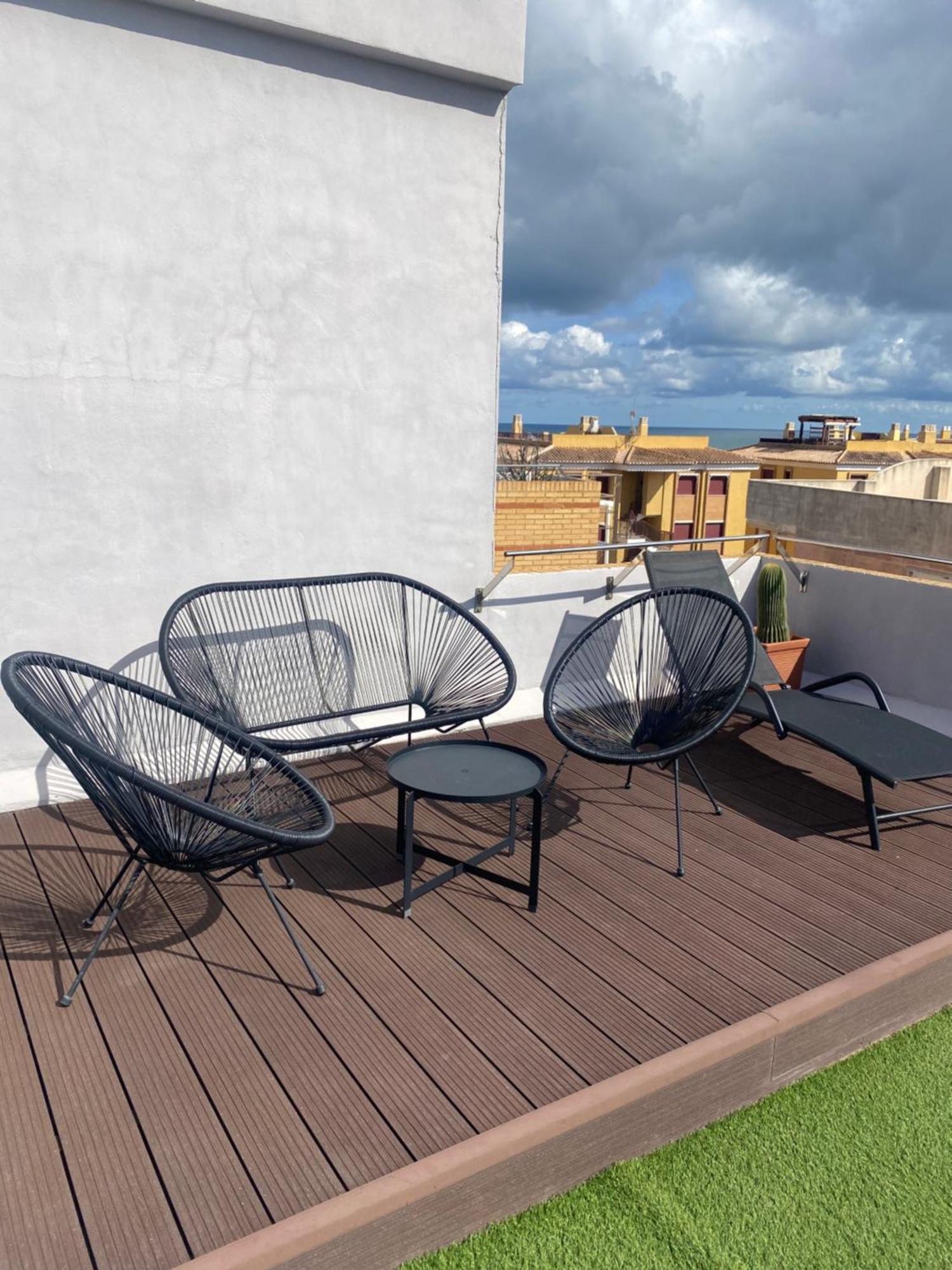 Apartamento A 100 Metros De La Playa Con Grande Terraza Y Vistas Al Mar Daimus Exterior photo